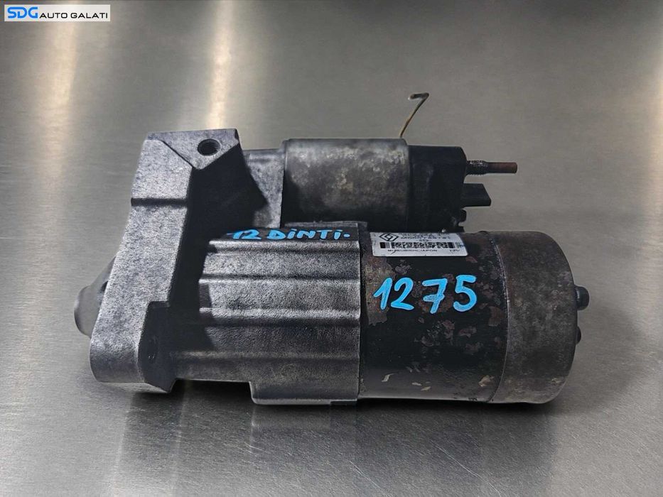 Electromotor Demaror cu 12 Dinti Renault Modus 1.5 DCI K9K 2004 - 2012 Cod 8200021396, M000T86181 [N8888]