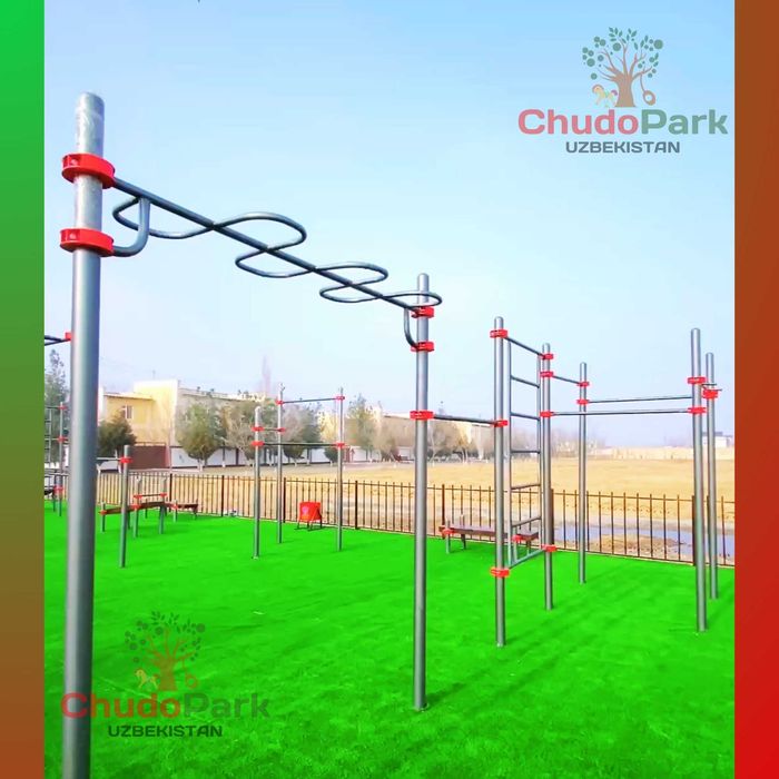 WORKOUT (Турник, брусья) Щесть элементов  в одном к