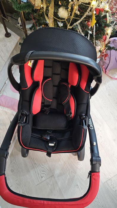 Детска количка+ бебешки кош+проходилка