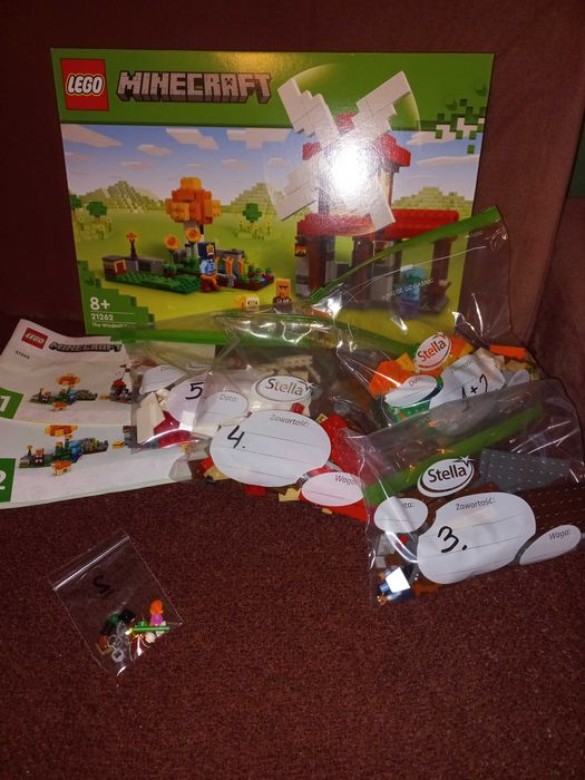 LEGO Minecraft, Ferma cu moara de vant, 21262