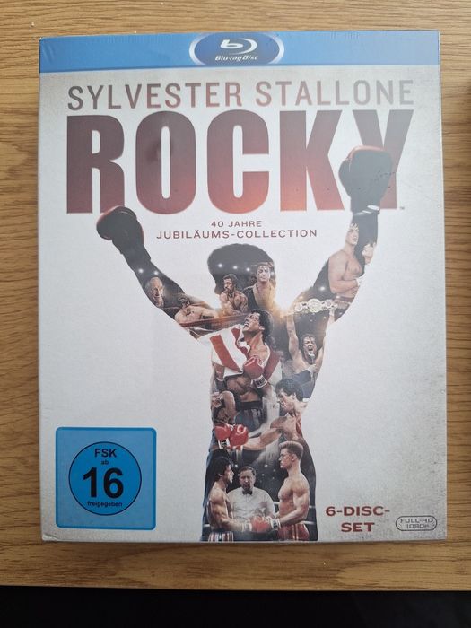 Чисто нови блу рей колекции Rocky 1-6, Robert Langdon -3 movie и Termi