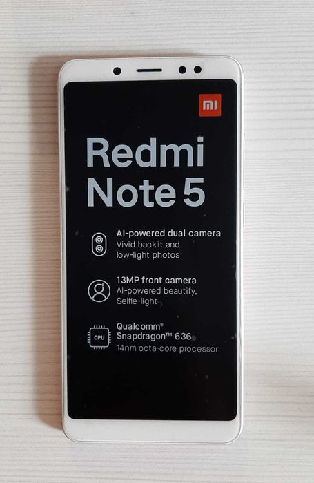 XIAOMI Redmi Note 5 32Gb золотистый. В отличном состоянии.