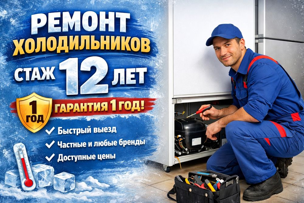 Ремонт стиральные машин и Холодильников