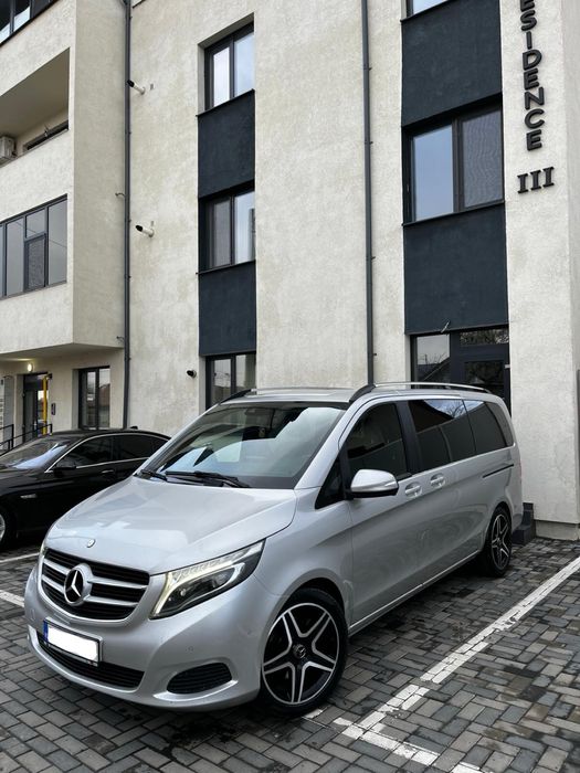 Mercedes V250 2.2D Long 190CP Echipare Marco Polo/ 7 locuri/Km reali/Fara daune/