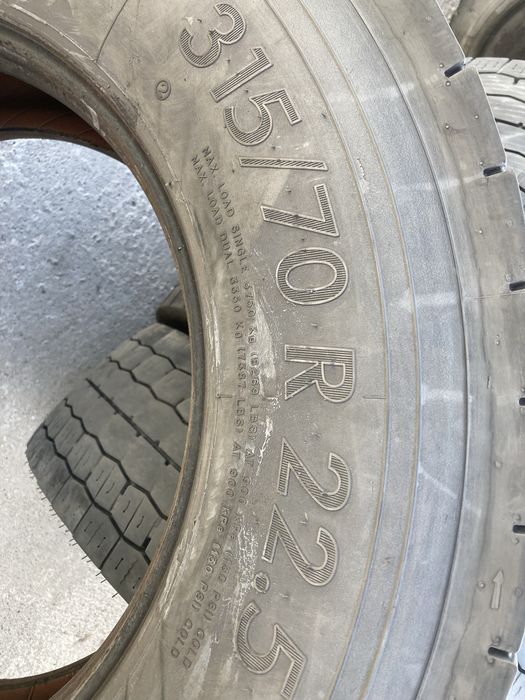 Диференциални гуми за камион 315-70-22.5 Remedina