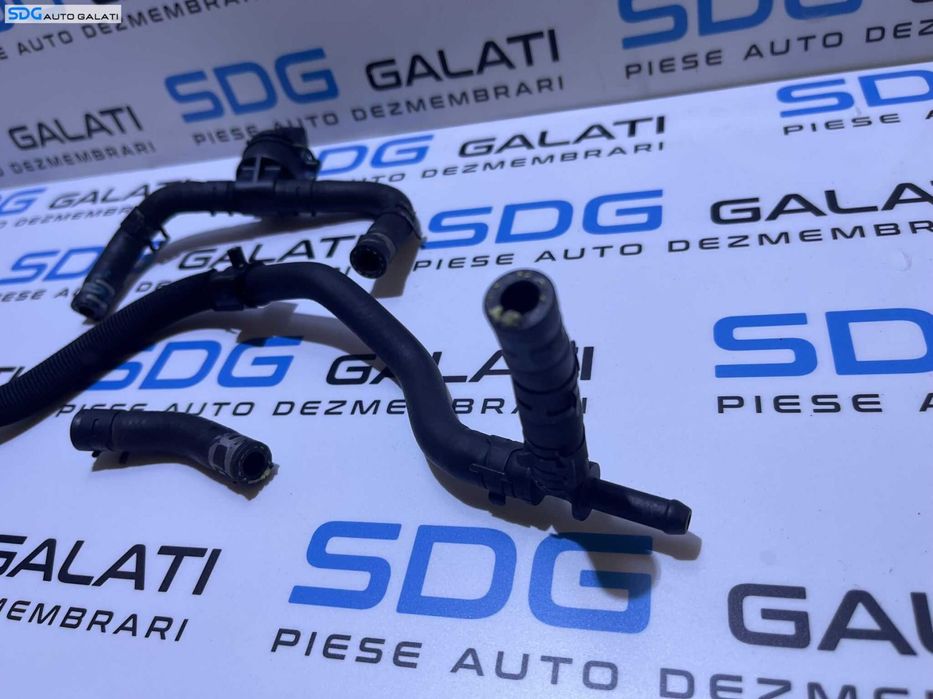 Furtun Furtunuri Conducta Conducte Alimentare Tur Retur si Senzor Temperatura Combustibil Motorina Seat Toledo 3 1.9 TDI BKC BXE BXF 2005 - 2009 Cod 038906081B 1K0122447FR