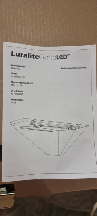 Капан за насекоми Insect-O-Cutor Luralite® Cento