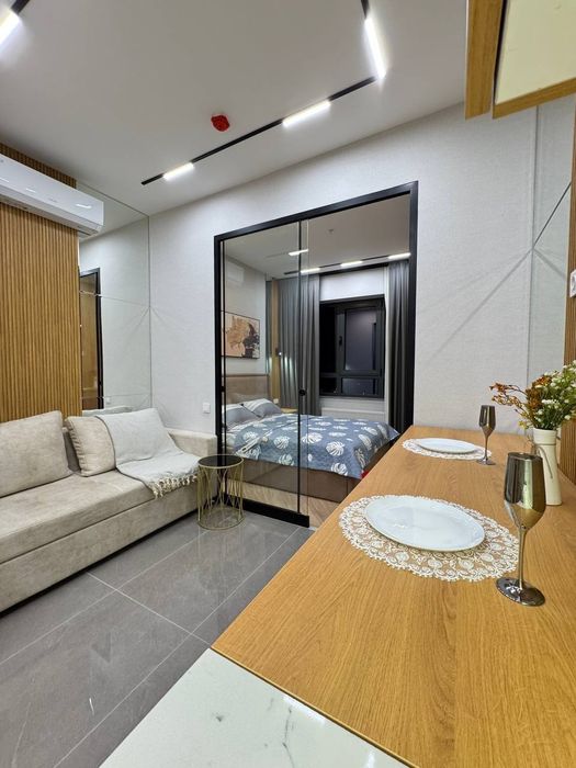 Сдается 1в2 ком квартира, ЖК Akay City, ор-р: Дархан/Х.Алимджан, 27м²