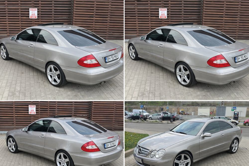 Mercedes clk220 diesel  2008 facelift 2.2 150cp euro 4 trapa 2x climatronic functonal
