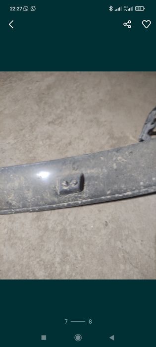 БМВ Е34 Бампер и туманка