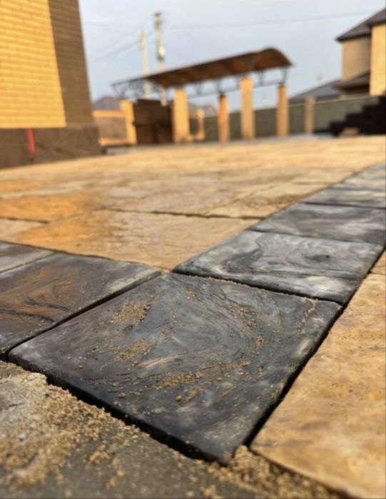 Укладка брусчатки