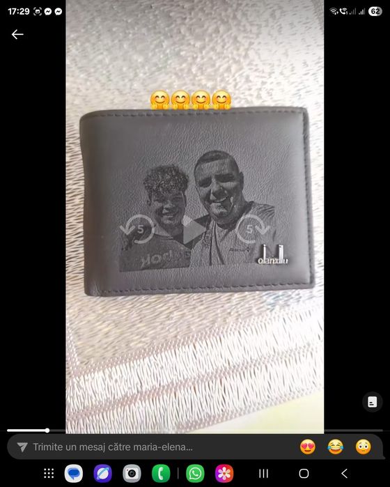 Portofel personalizat bărbați/femei