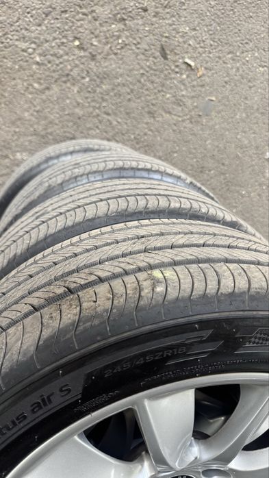 Летние шины комплект или отделно продам