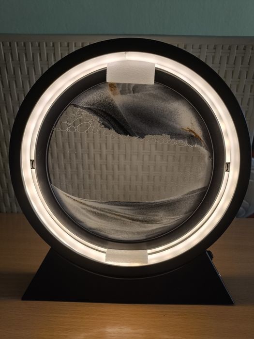 Арт лампа дерокация с движещ пясък