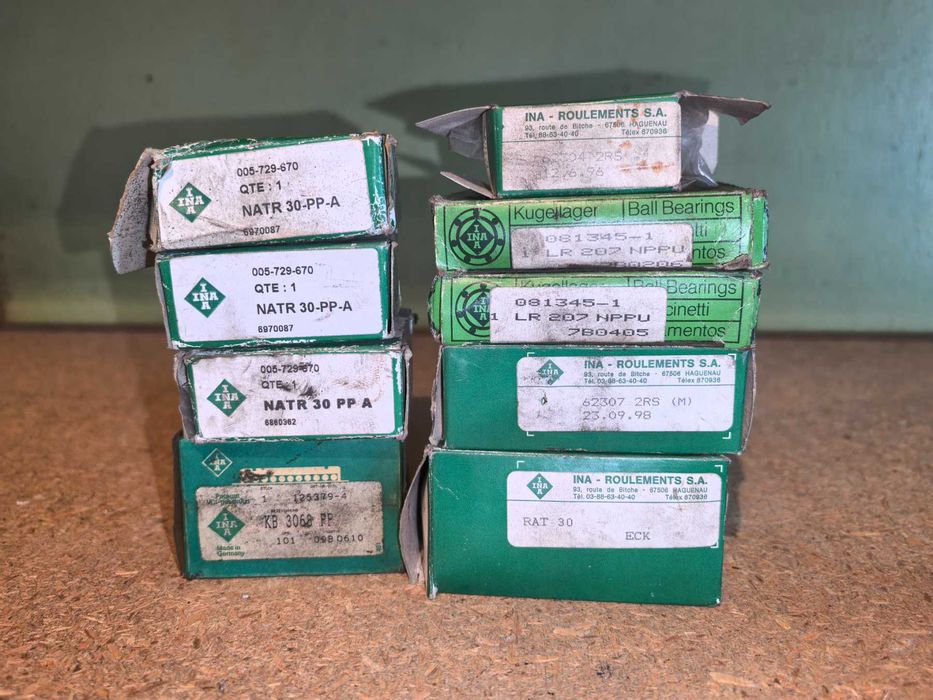 Лагери : Ina,Nsk,Ntn,Hoover,TIMKEN,NACHI,MC_GILL,TRW,CBF,RHP,JBS_ и др