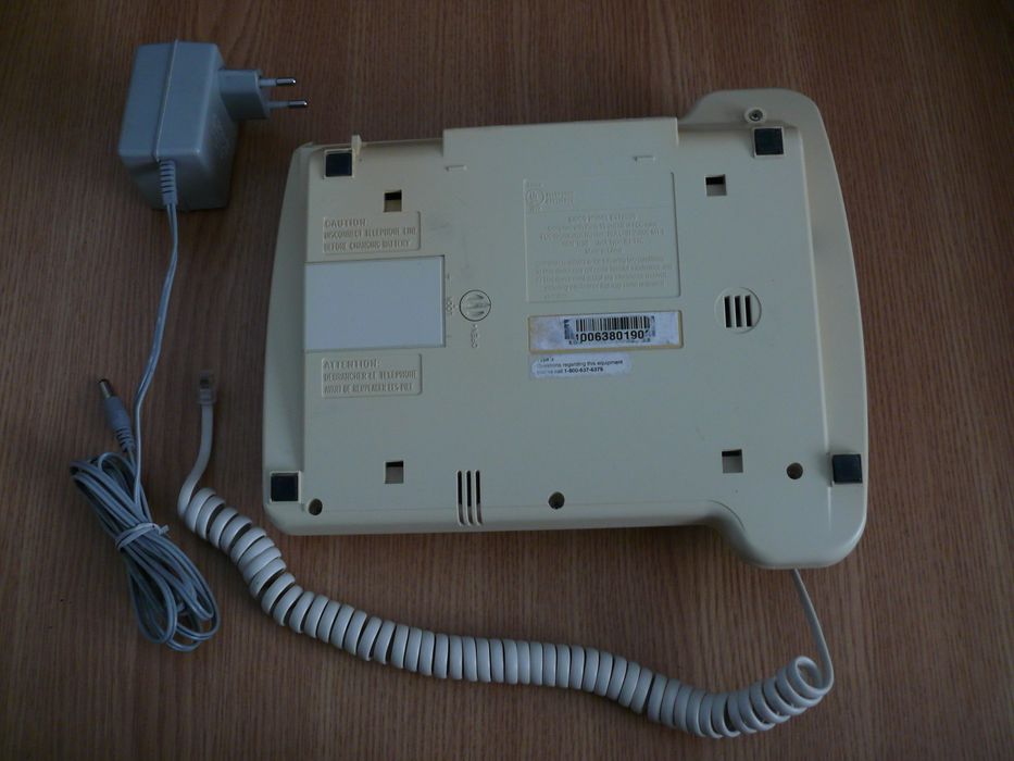 Telefon fix Southwestern Bell cu alimentator, în stare bună