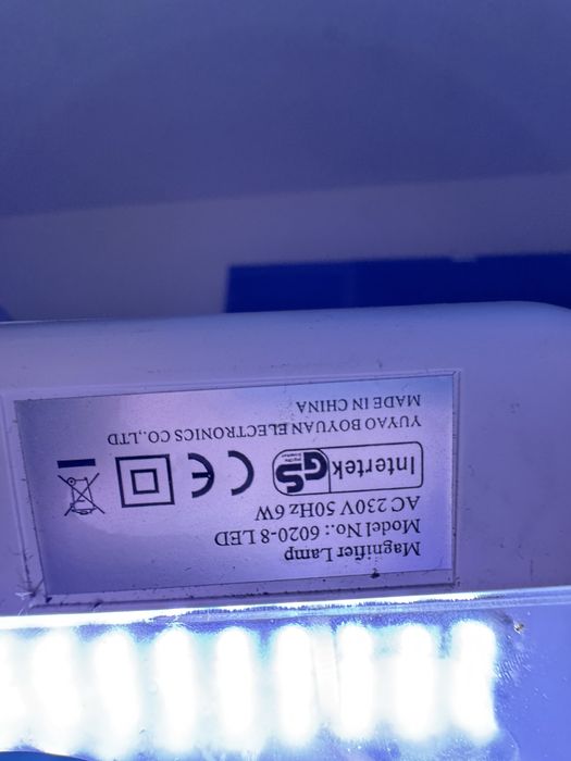 Lampa Profesionala  Led cu Lupa  Încorporata
