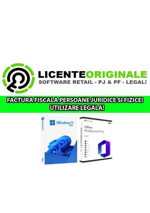 Pachet Licente: Windows 11 Pro + Office 2021 Pro Plus - Fact. Fiscala