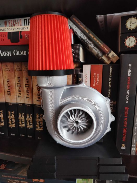 LED Лампа Turbo  – Автомобилен Декор / Подарък за фенове