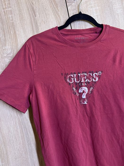 Оригинална тениска Guess мъжка