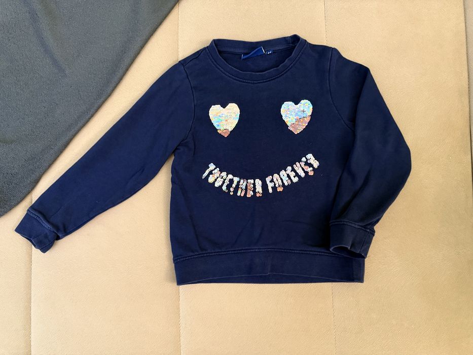 Lot Bluză Tom Tailor, bluza Minioni,hanorac cu glugă Kids 110/116