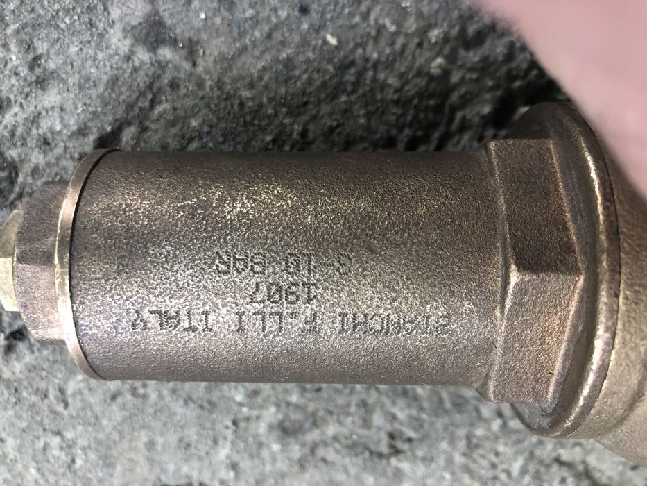 Supapa de siguranta BIANCHI, reglabila 3-10 bar - 1 1/4"