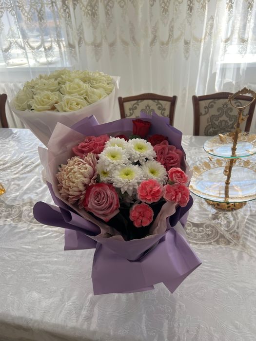 Букет цветы розы