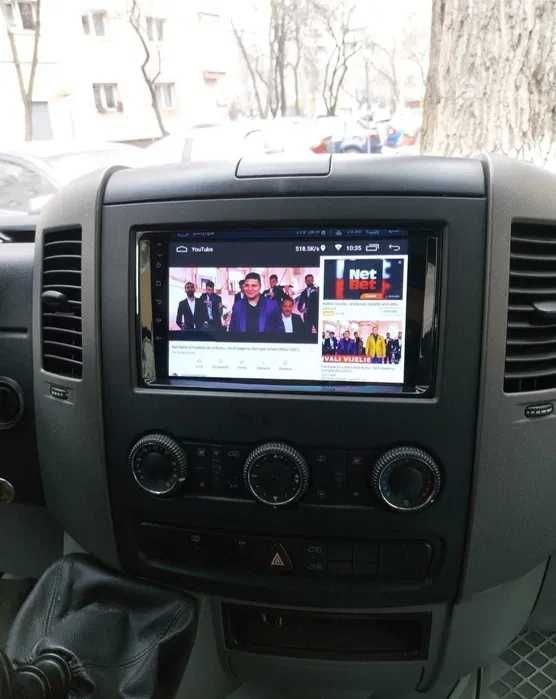 Navigatie 2DIN 1DIN 9" 10" - Carplay si Android Auto Wireless, WIFI, Bluetooth, USB, Display QLED, GPS, Universala