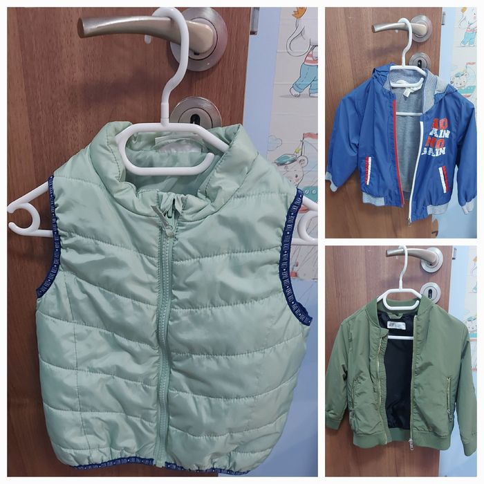 Преходни якенца и грейка за момче 2-3год