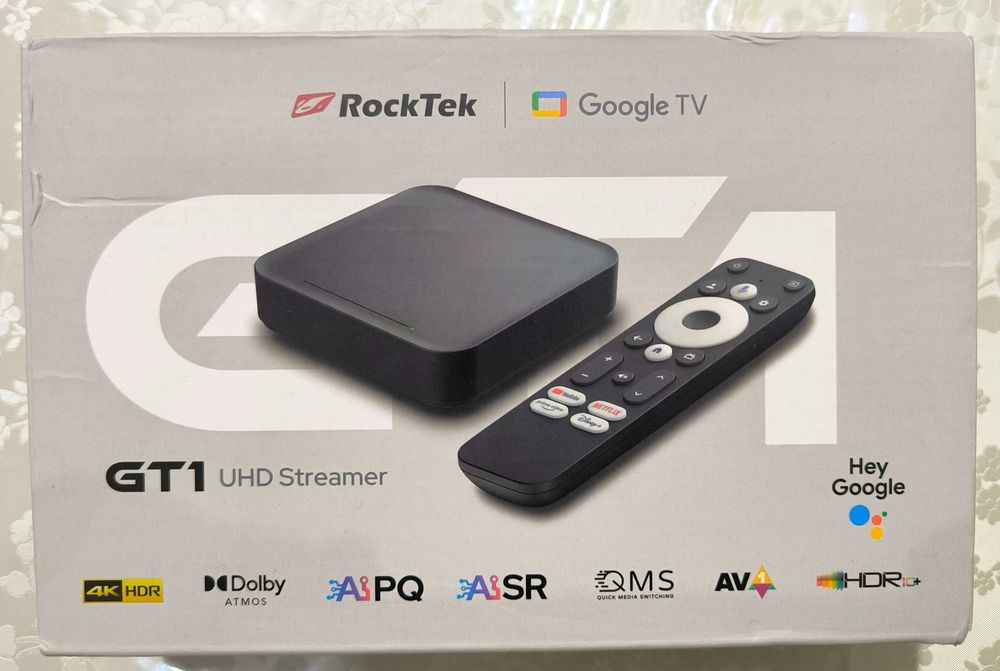 RockTek GT1 Android TvBox, новый