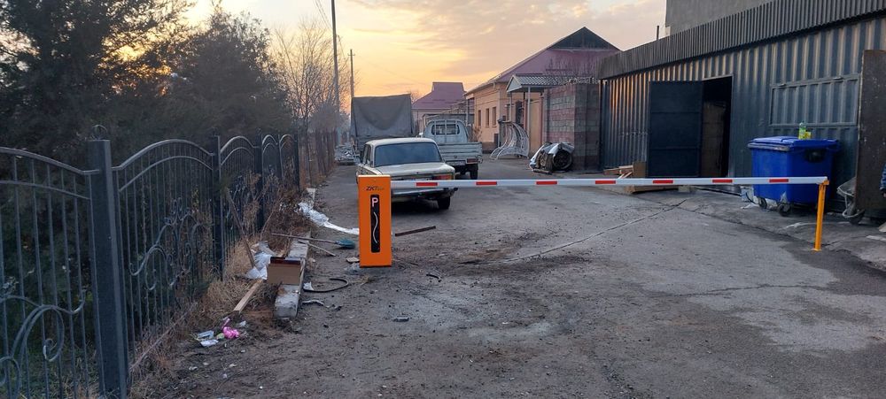 Шлагбаум орнату жане жондеу