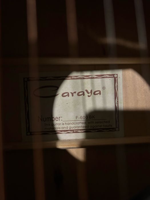 Акустическая гитара Caraya F600-BK
