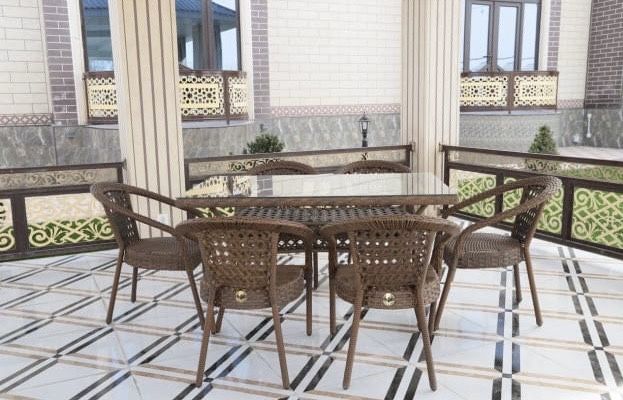 Садовая мебель стол и стулья