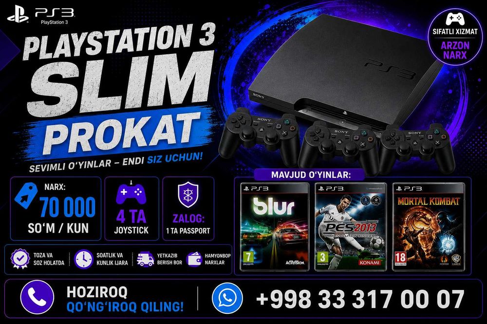 Playstation 3 Prokat