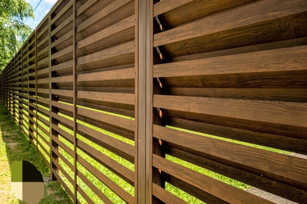 Жалюзи, заборы над стены.