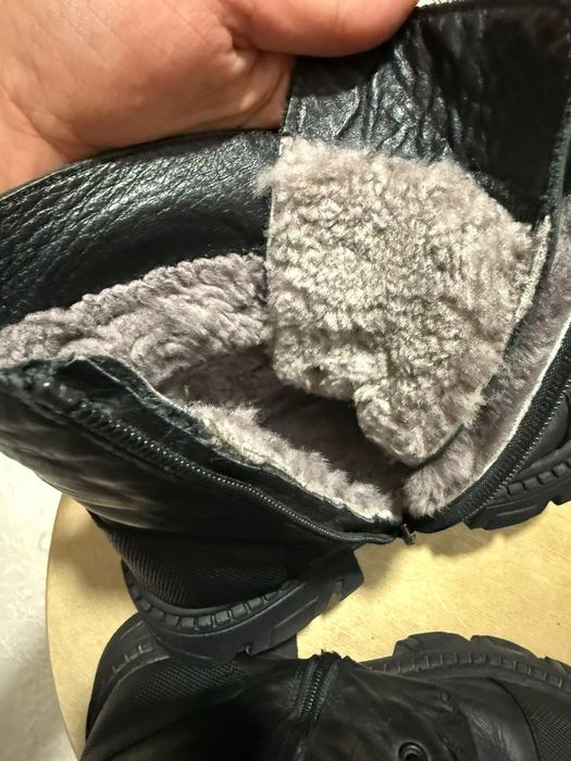 Сапоги для девочки 34р. Натуральная кожа