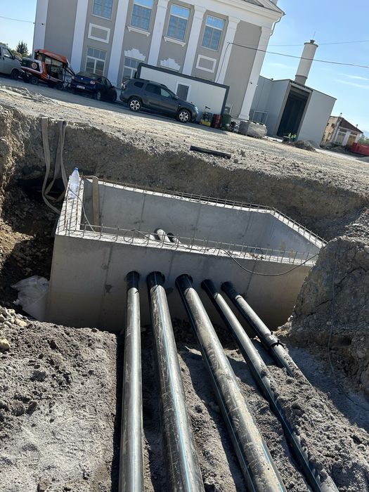 Executam Sudura PEHD cap la cap si electrofuziune