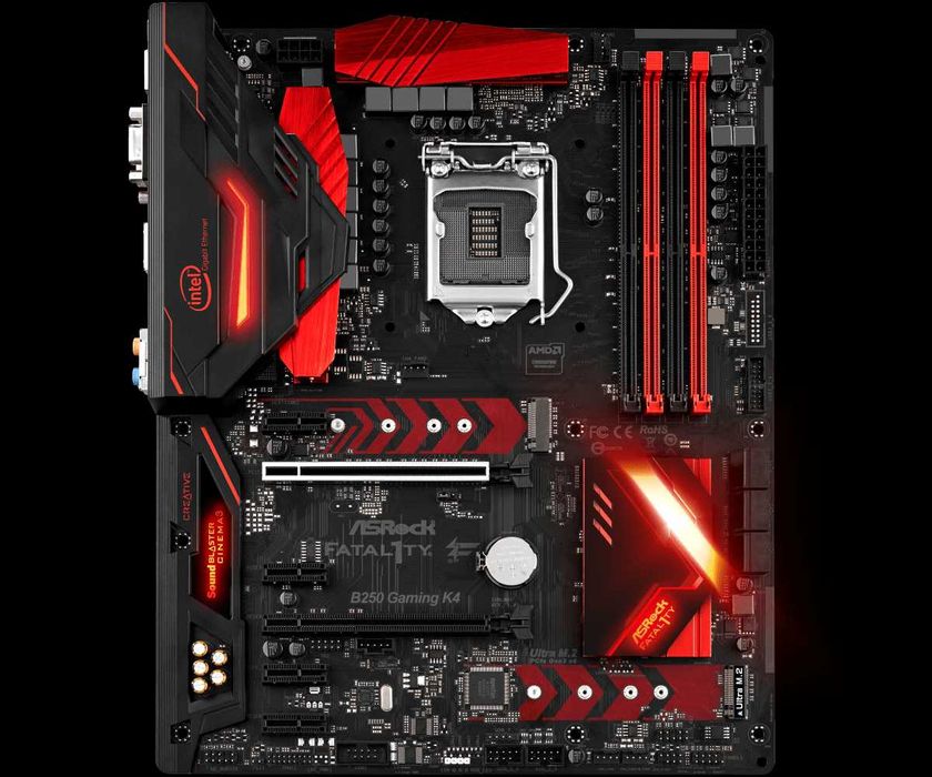ВСИЧКО ЗА LGA 1151, компоненти + ASRock Fatal1ty B250 Gaming K4