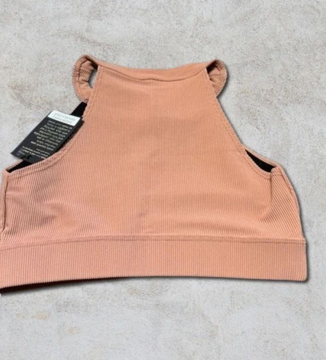 Bustiera sport Onzie bej, mărime S, pentru femei