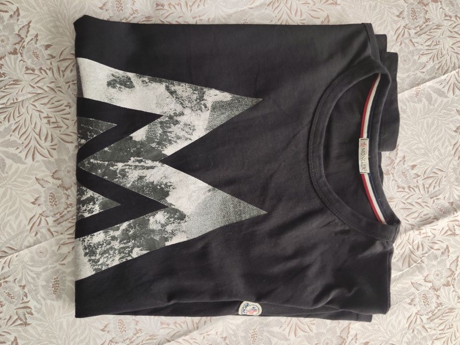 фланела с дълъг ръкав Moncler