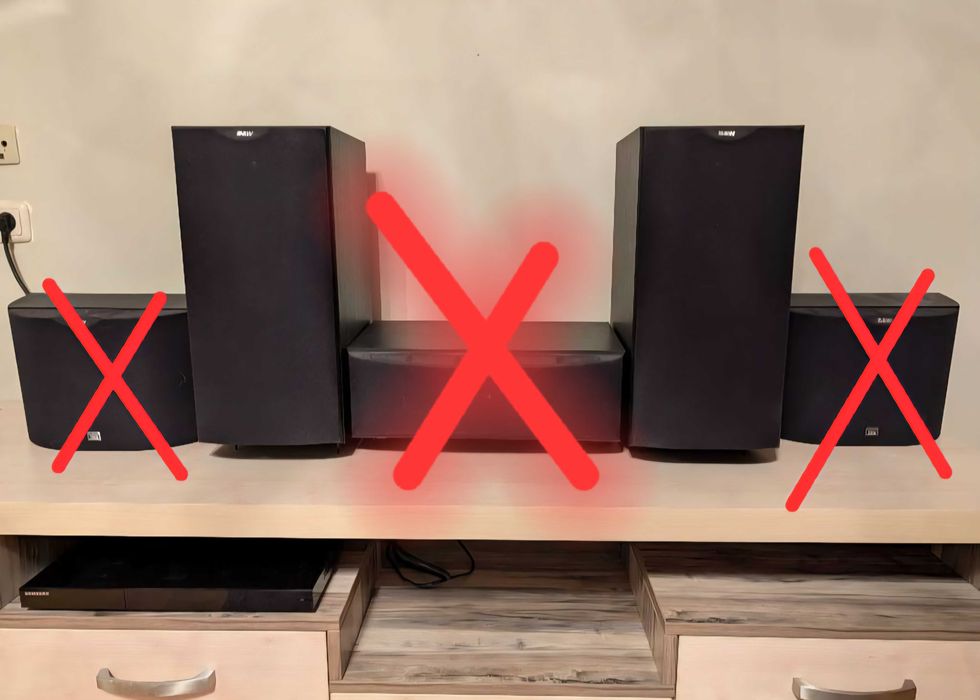 Bowers & Wilkins boxe frontale