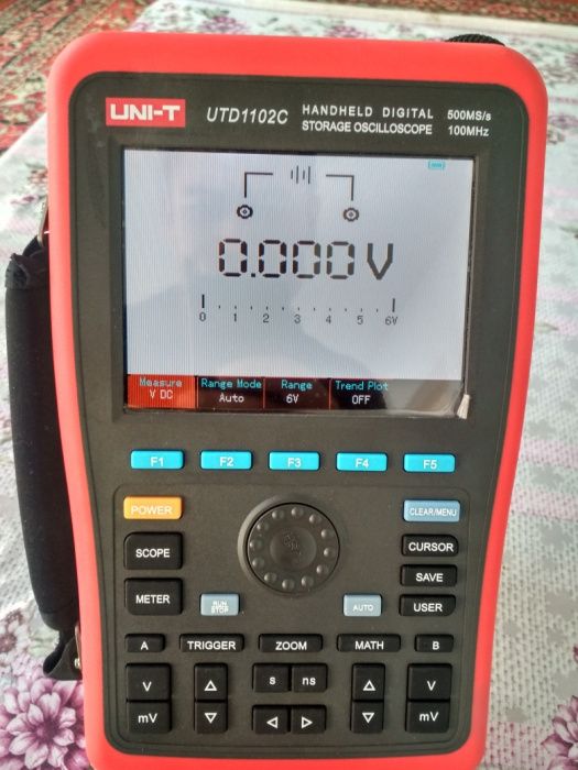 ПОРТАТИВНЫЙ Цифровой Осциллограф-Мультиметр UNI-T UTD1102C