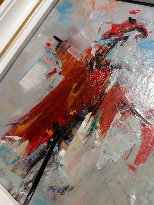 O bijuterie / Iulian SEGĂRCEANU / Ulei pe placaj