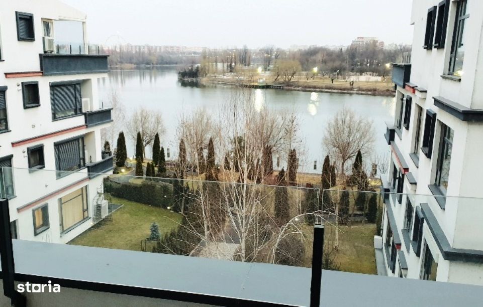 Barbu Vacarescu/ Laguna Residence, 4 camere, lux, etaj 3, parcare — fotografia 3