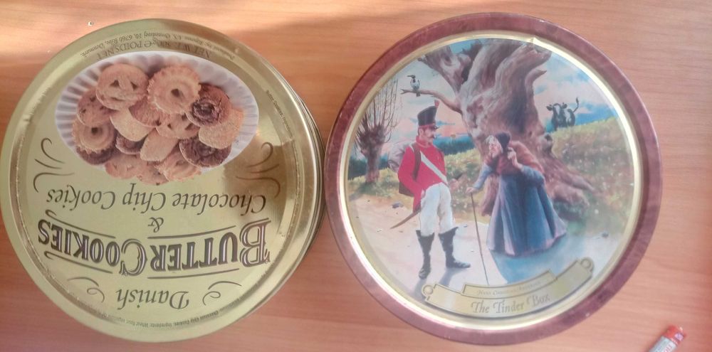 Банки жестяные. Круглые