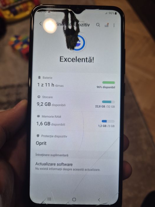 Samsung A02s ecran spart