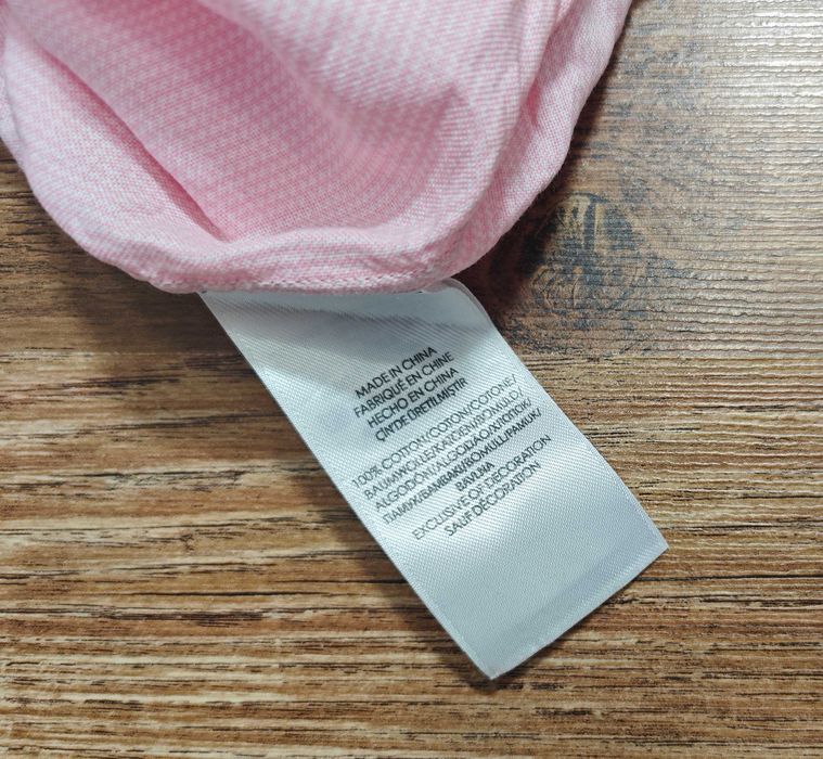 Ralph Lauren Оригинална розова мъжка риза размер L