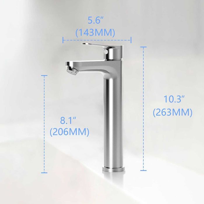 Baterie baie pentru lavoar cu design elegant