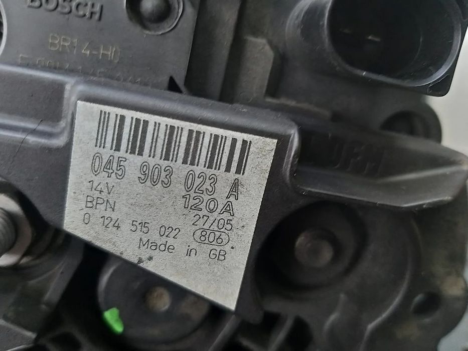 Alternator 1.4 tdi vw polo 9n 045903023a 0124515022