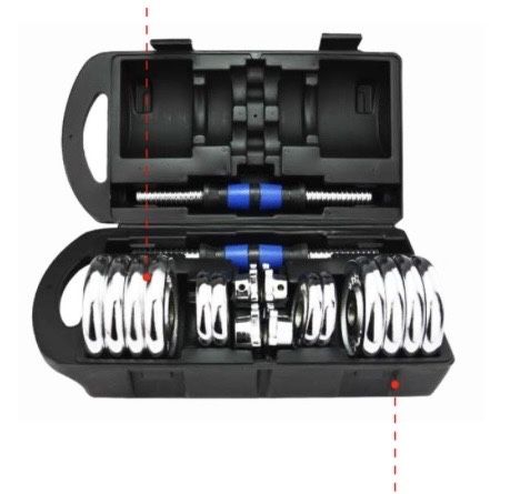 Гантели трансформер в кейсе